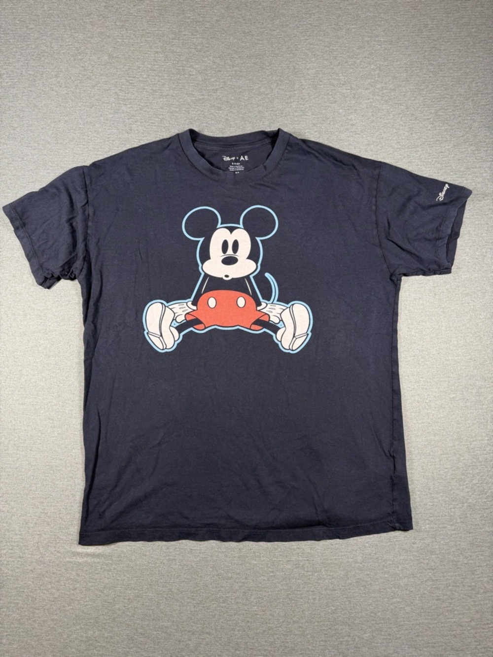 American Eagle Outfitters Black Mickey Mouse Graphic Tee